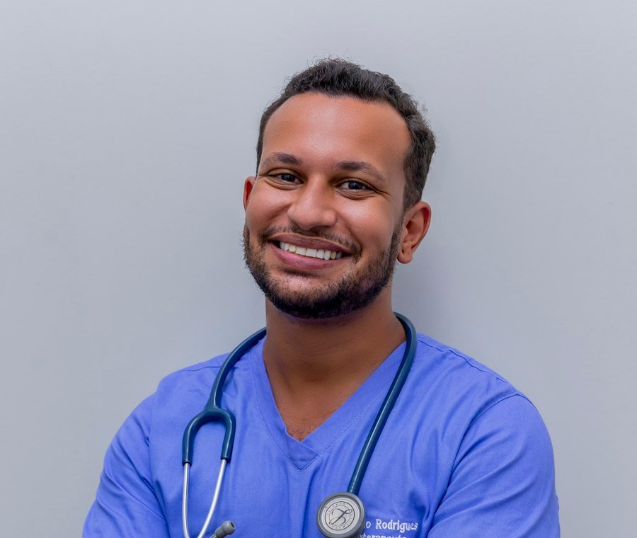 Placeholder photo of a doctor